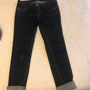 MEK denim Moscow cigarette jeans.